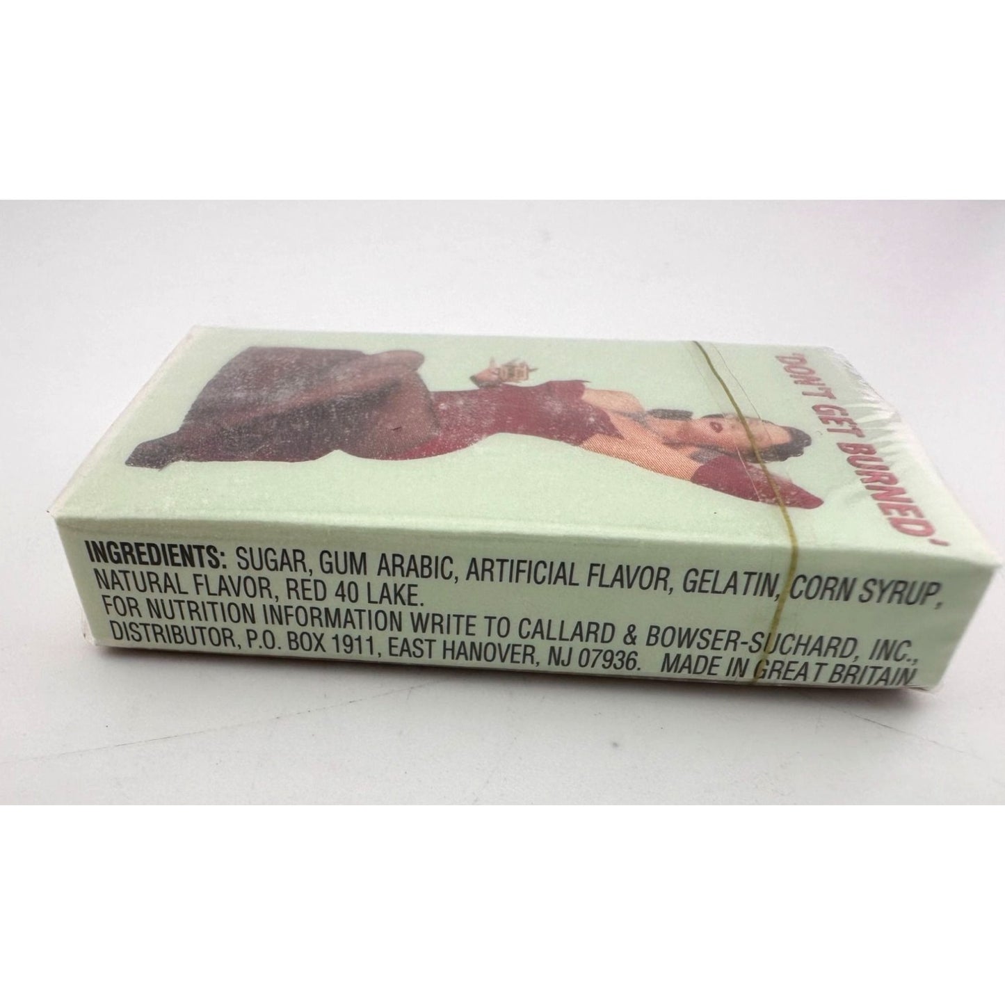 Vintage Pocket Altoids Match Box - with Pin Up Girl  -- "Don't Get Burned" - Unique - Rare Find!