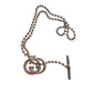 GUCCI GG Toggle Ball Chain Necklace with Box & Dust Bag