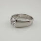 Shimmering and Beautiful 2.00 Carat DiamondLite Solitaire Ring  - Sterling - A+ Stuff