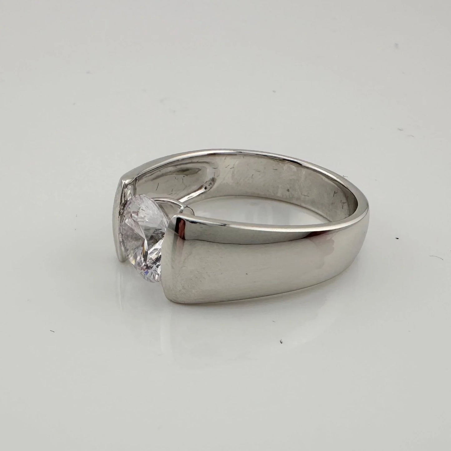 Shimmering and Beautiful 2.00 Carat DiamondLite Solitaire Ring  - Sterling - A+ Stuff