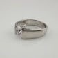 Shimmering and Beautiful 2.00 Carat DiamondLite Solitaire Ring  - Sterling Size 6.5