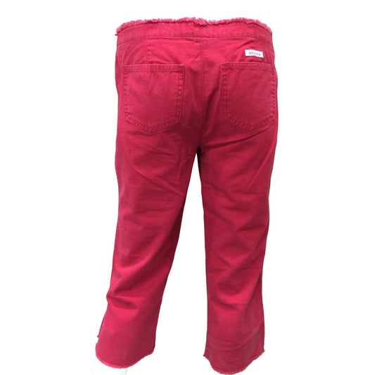 Abercrombie Girls Pants Size 16- Red with Cherry- New with tags