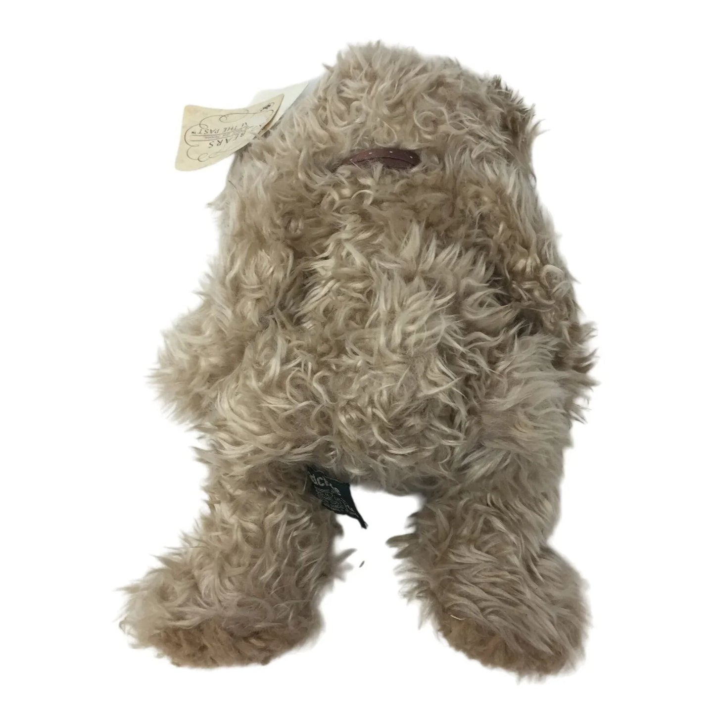 Vintage Radcliffe RUSS Berrie & Co. Teddy Bear with Brown Bow - A+ Stuff