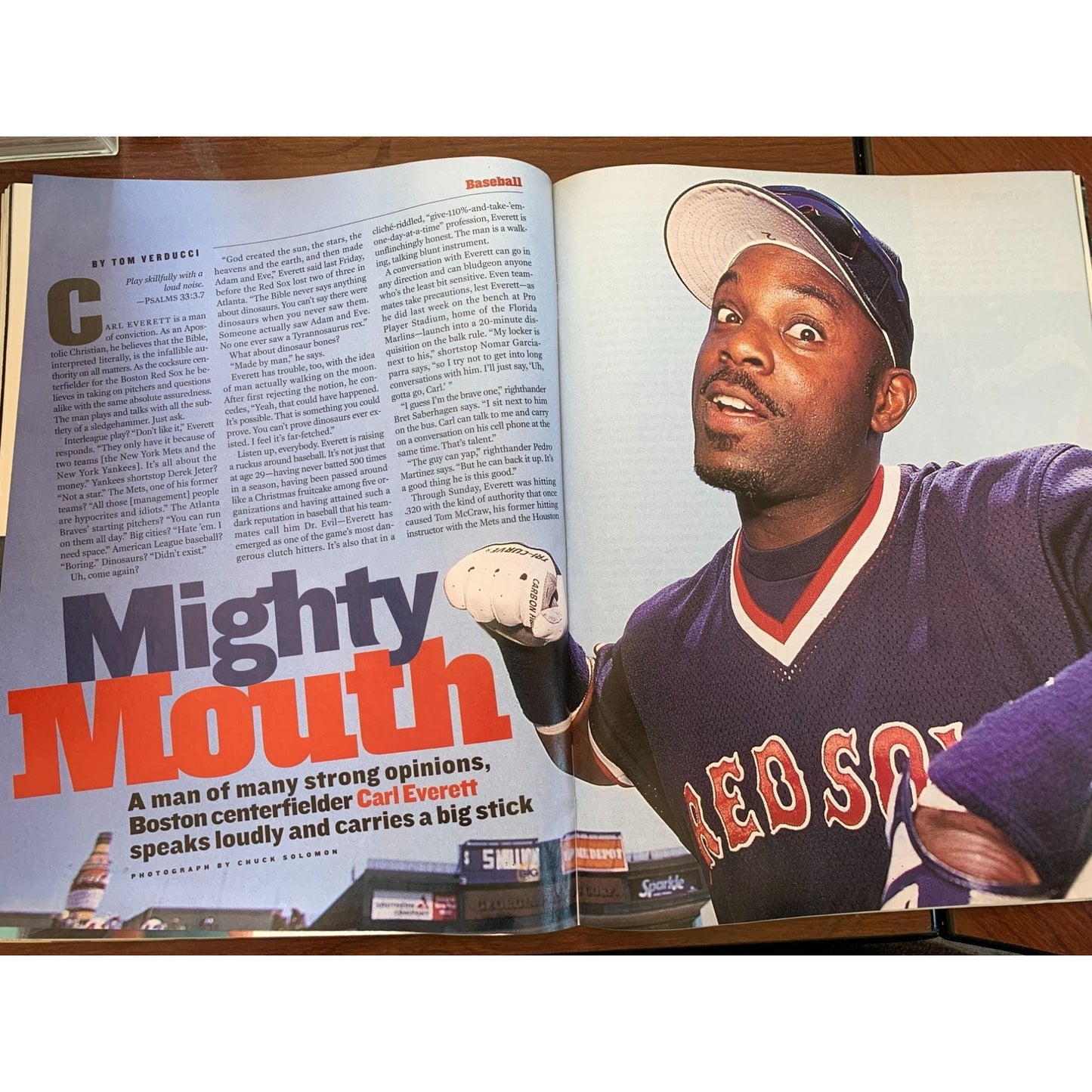 Vintage Sports Illustrated 6/19/2000 Magazine “Over And Out”!