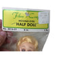 Vintage Fibre-Craft Quality Products Half Doll with Moving Eyes- Blonde Hair