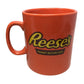 Reese's Milk Chocolate Peanut Butter Cup Over Sized Orange Coffee Mug