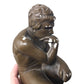 Vintage Resin Sculpture/Statue Thinker Bookends (2)