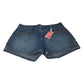 Paris Blues Womens Blue Jean Shorts Size 17 New with Tags