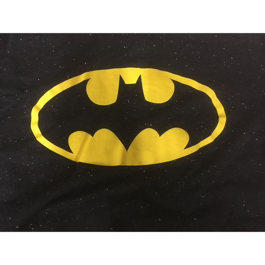 DC Comics Batman Black/Yellow Tee Shirt Size Small