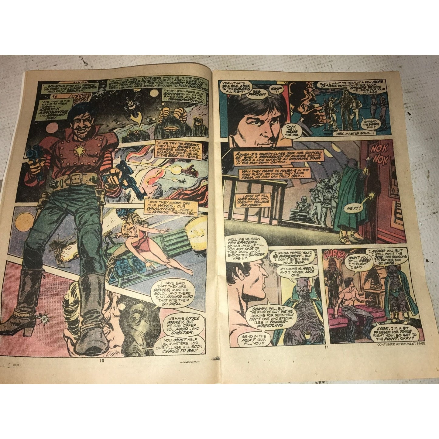 STAR WARS Eight Against A World! #8 Vintage Marvel Comic Book