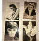 Vintage Collectible Hollywood Golden Era Black and White Headshot Postcards