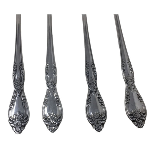 Oneida Stainless Cocktail Forks Set of 4