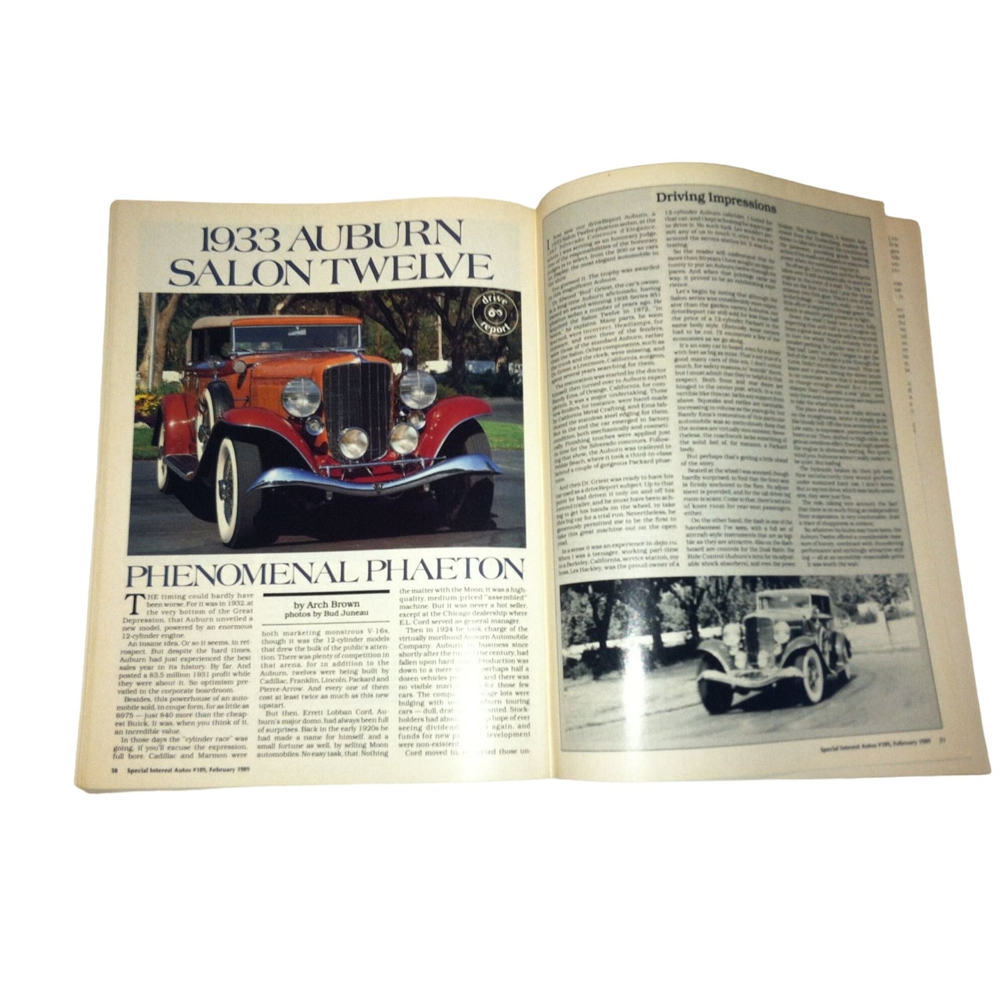 Vintage Special Interest AUTOS 1920-70 Collector Cars Magazine Book