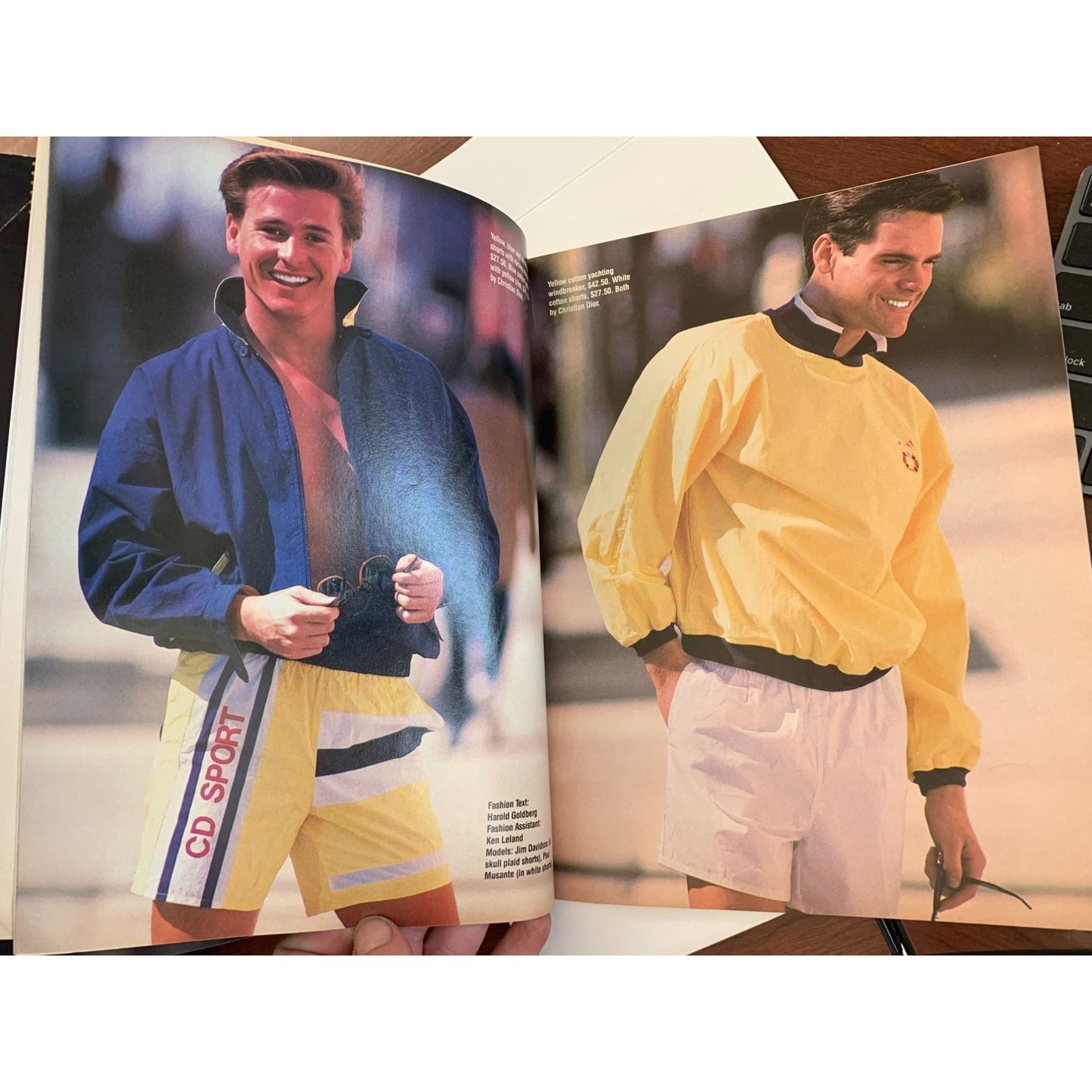 Vintage MGF MEN’S GUIDE TO FASHION Magazine May 1988