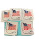 Vintage 1978 Flag Stamps "The Land of the Free. The Home of the Brave"