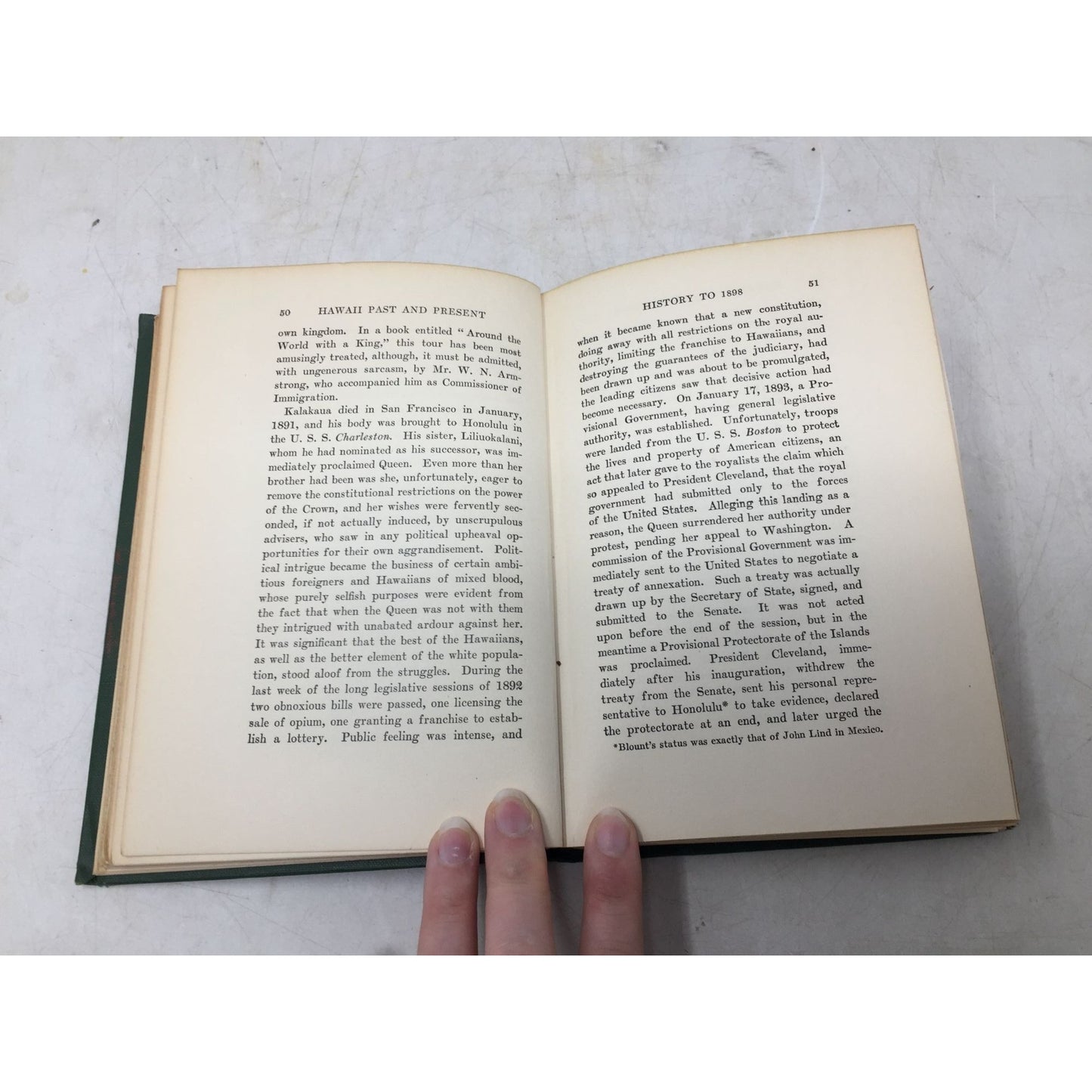 ''HAWAII PAST & PRESENT'' BY WILLIAM R CASTLE JR