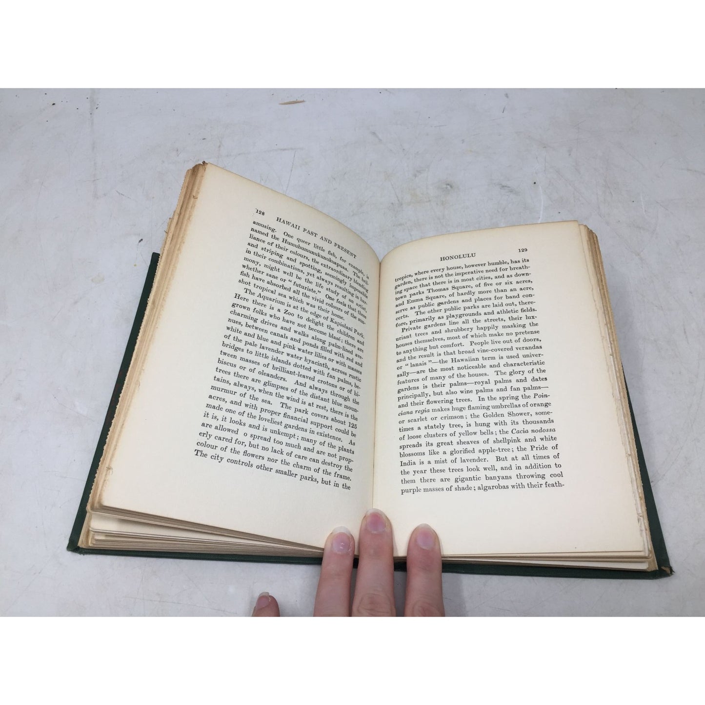 ''HAWAII PAST & PRESENT'' BY WILLIAM R CASTLE JR