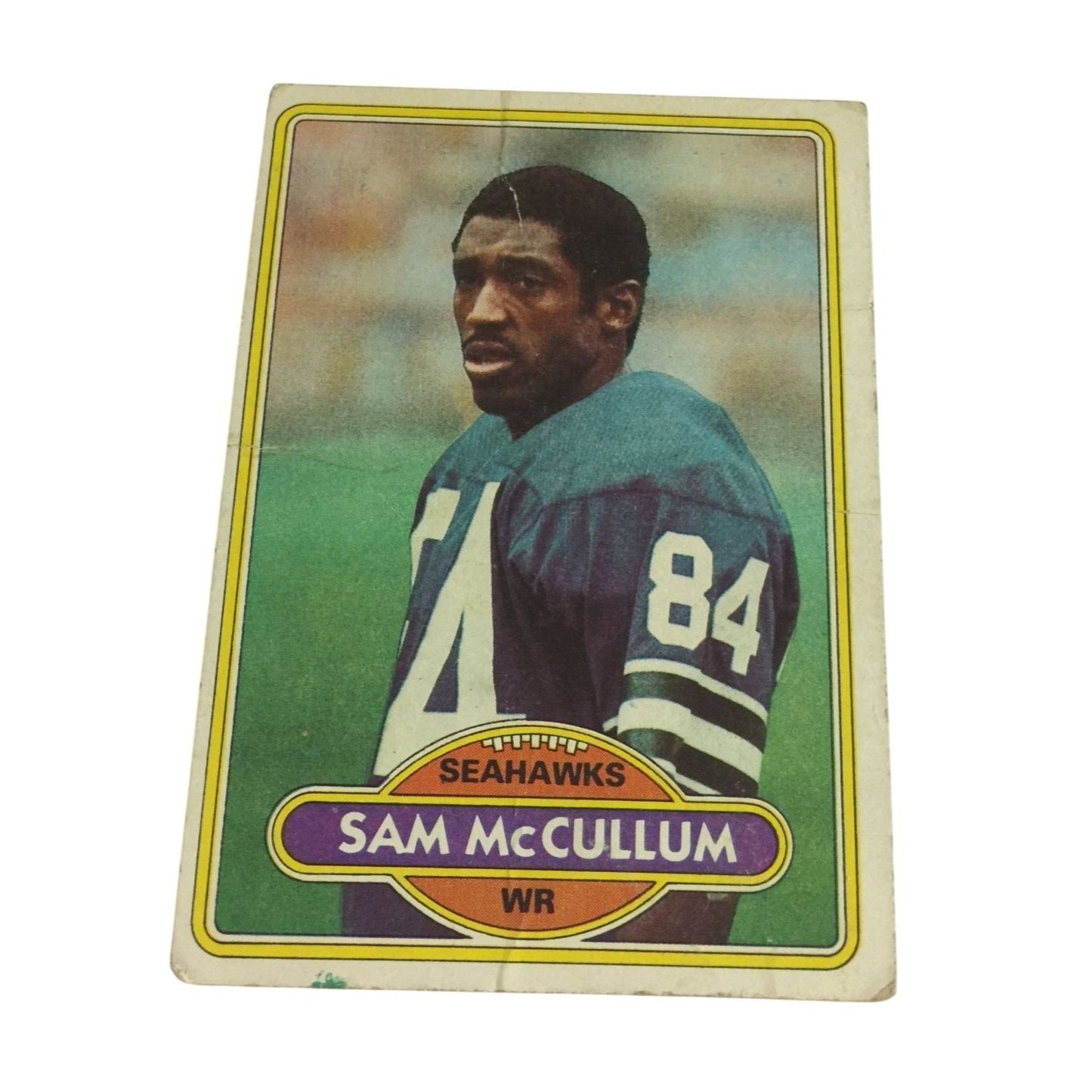 Vintage Football Cards- Sam McCullum, Jamie Holland, Steve Atwater