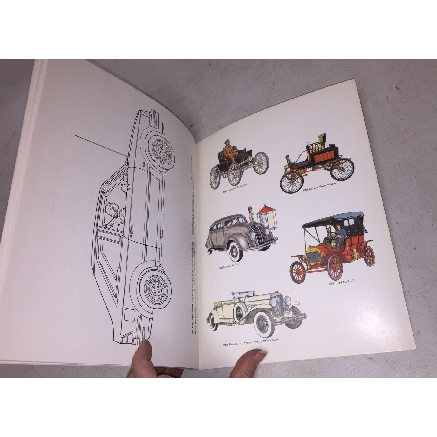 History of the American Automobile Coloring Book by A.G. Smith/Randy Mason