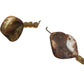 Womens Beaded Brown Shell Necklace- Missing Clasp