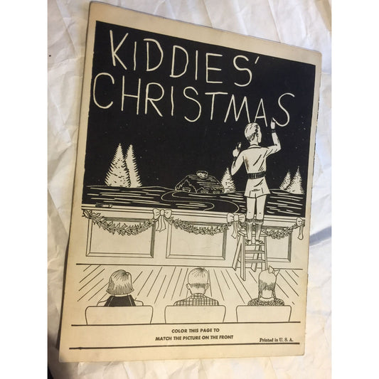 Kiddie's Christmas Sheet Music Song Book by Sol Immerman/Remick Music Corp