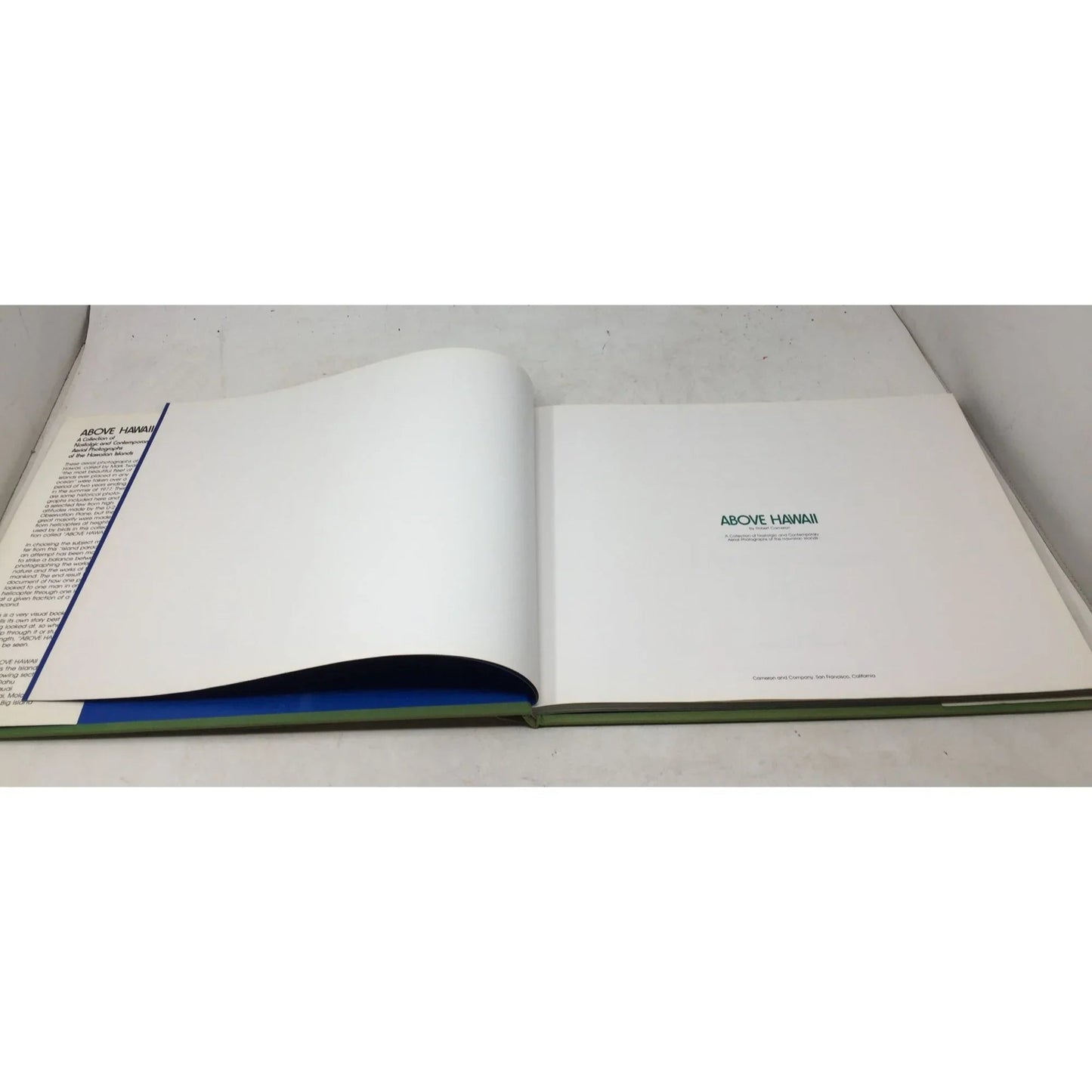Above Hawaii: A Collection of Nostalgic and Contemporary Aerial Photographs of the Hawaiian Islands by Robert Cameron - unbranded - Vintage Books - A+ Stuff