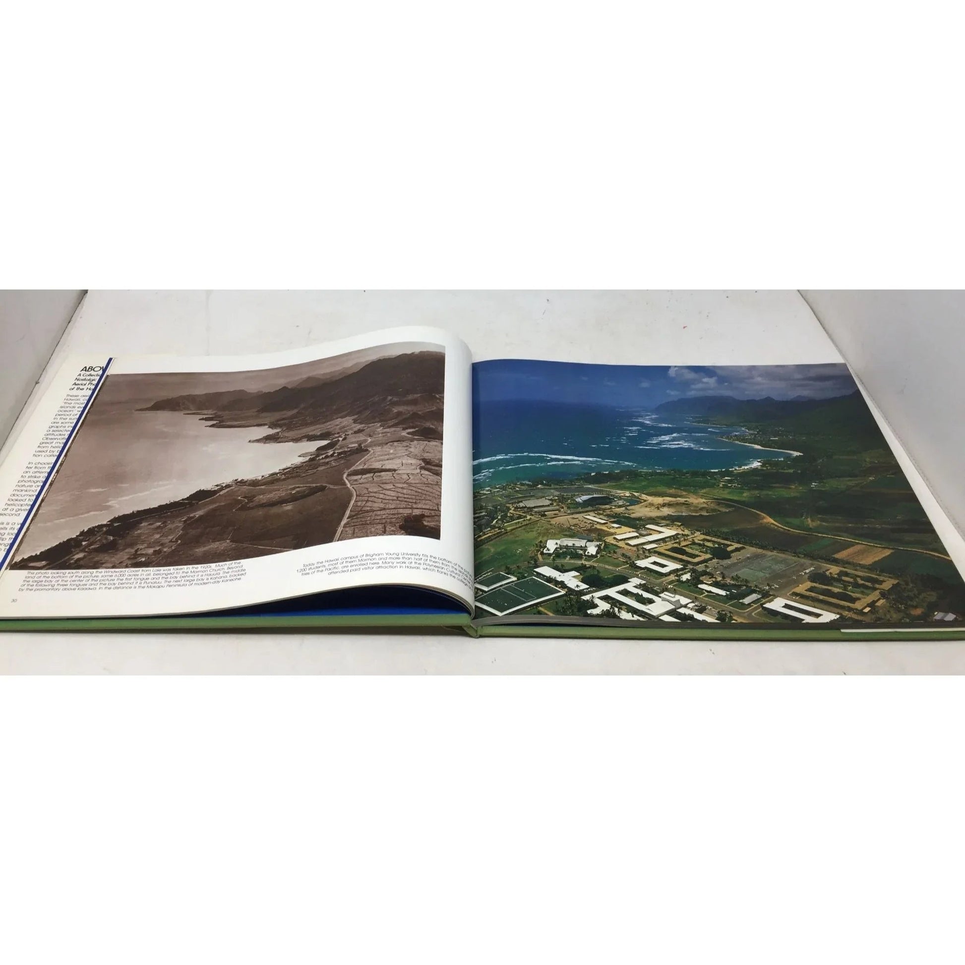 Above Hawaii: A Collection of Nostalgic and Contemporary Aerial Photographs of the Hawaiian Islands by Robert Cameron - unbranded - Vintage Books - A+ Stuff