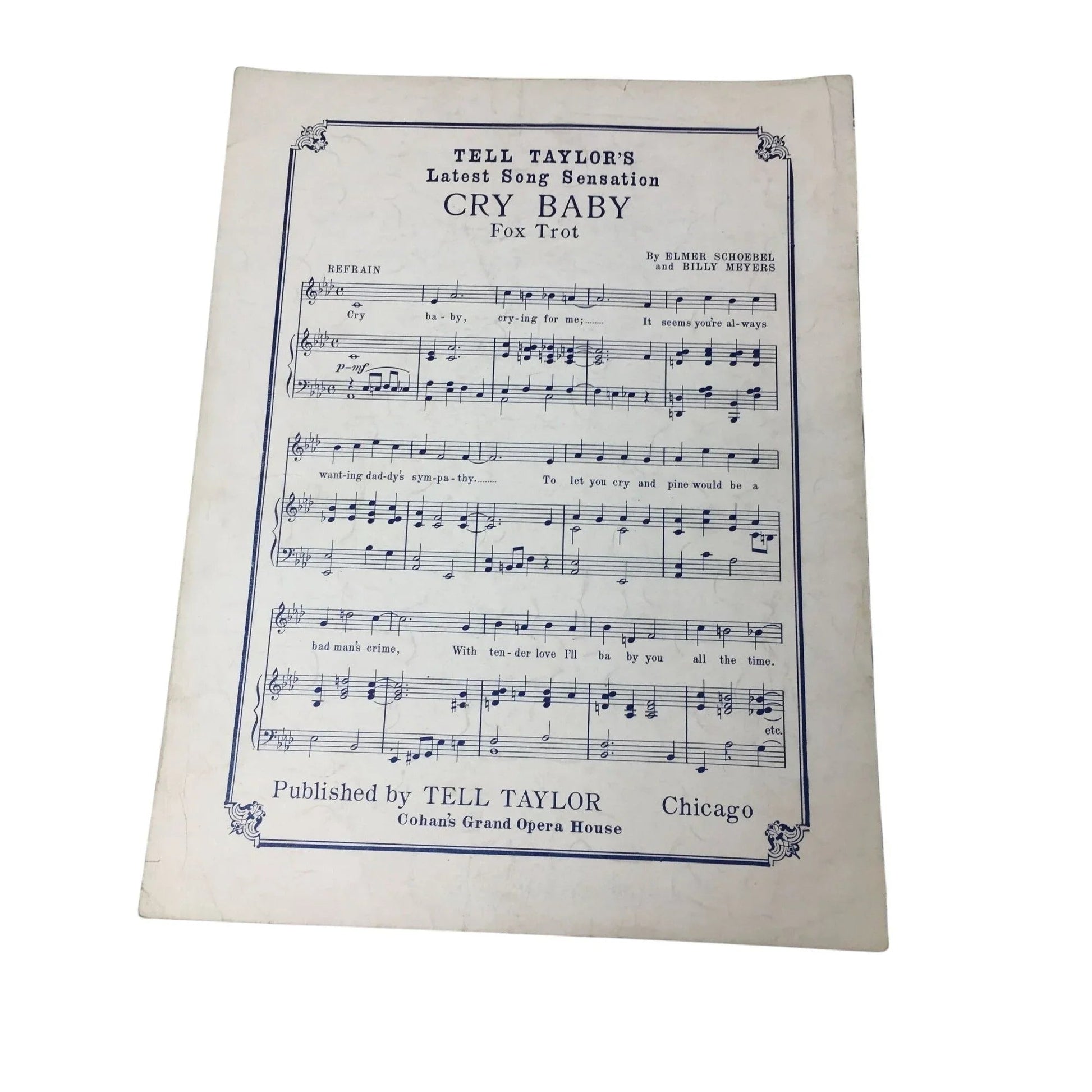 ''Absence Made My Heart Grow Fonder'' Sheet Music book - A+ Stuff - SHEET MUSIC - A+ Stuff
