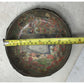 Antique Folk Art Bowl Made Out of Cigar Labels