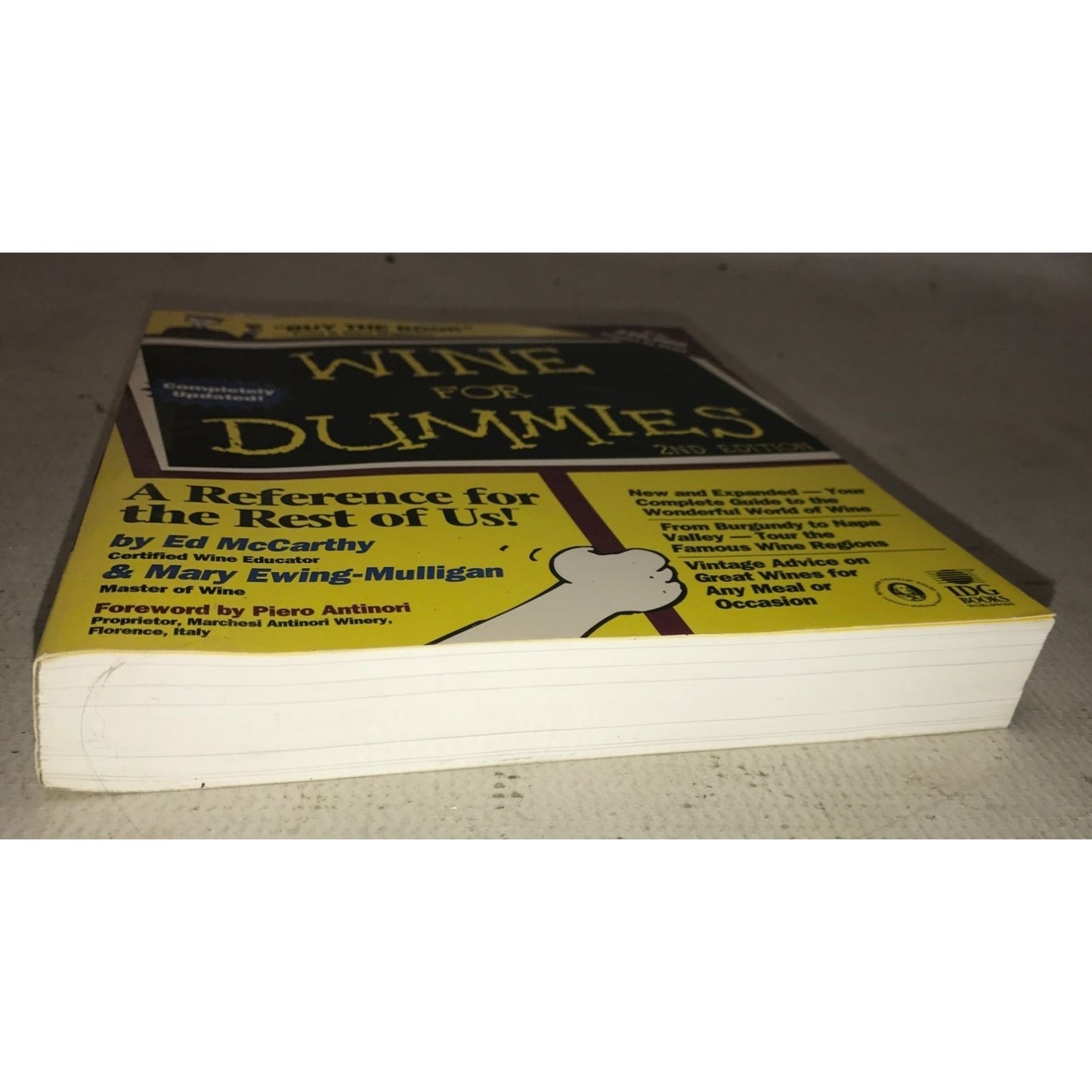 Wine for Dummies Mary Ewing-Mulligan and Ed McCarthy book