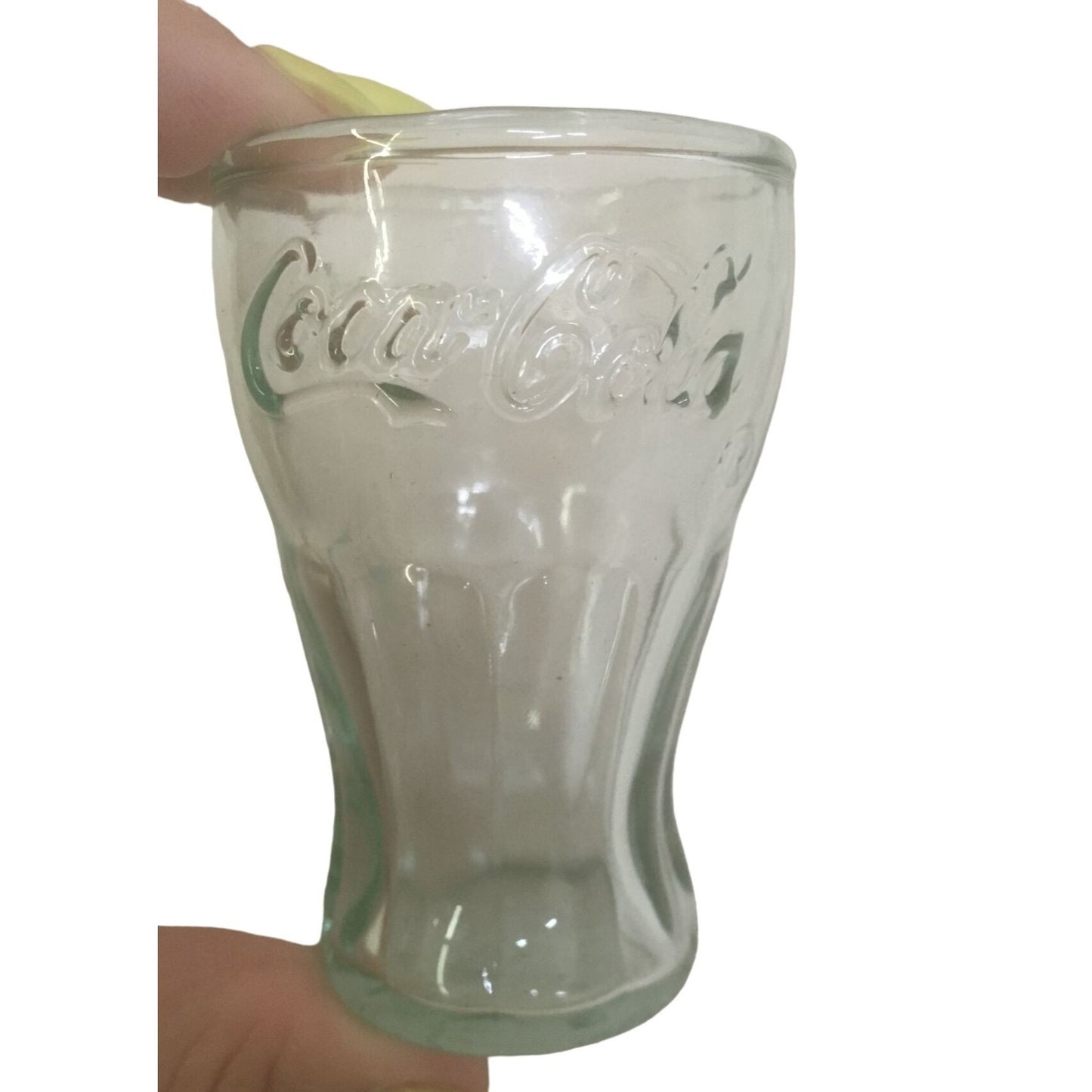 Vintage Mini Coca Cola Glass Cup 3" Shot Glass