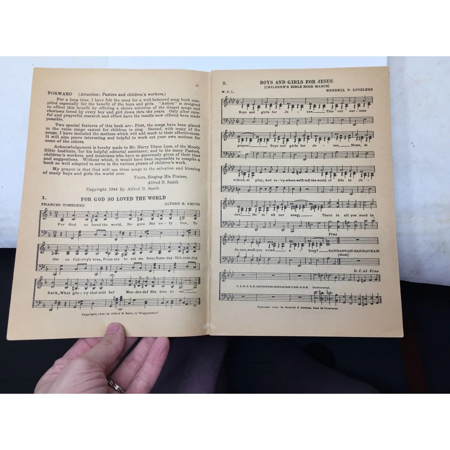 Action Songs for Boys and Girls Singspiration Series Sheet Music Book - A+ Stuff - SHEET MUSIC - A+ Stuff