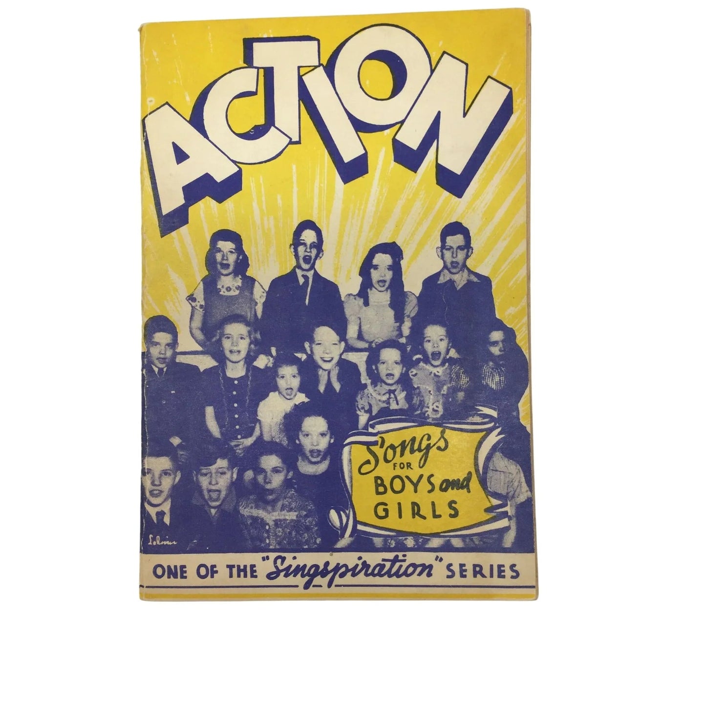 Action Songs for Boys and Girls Singspiration Series Sheet Music Book - A+ Stuff - SHEET MUSIC - A+ Stuff