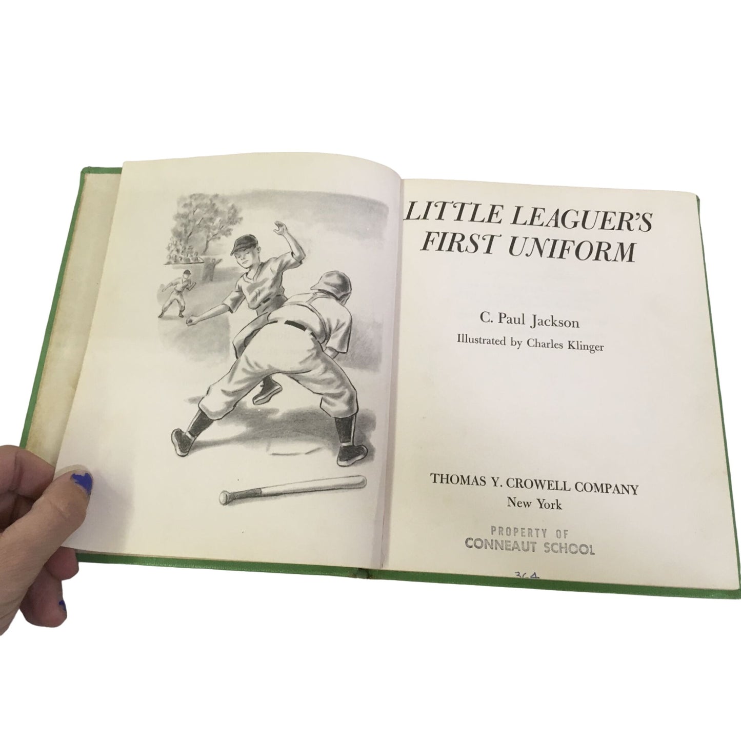 Little Leagues First Uniform By C Paul Jackson Vintage Book