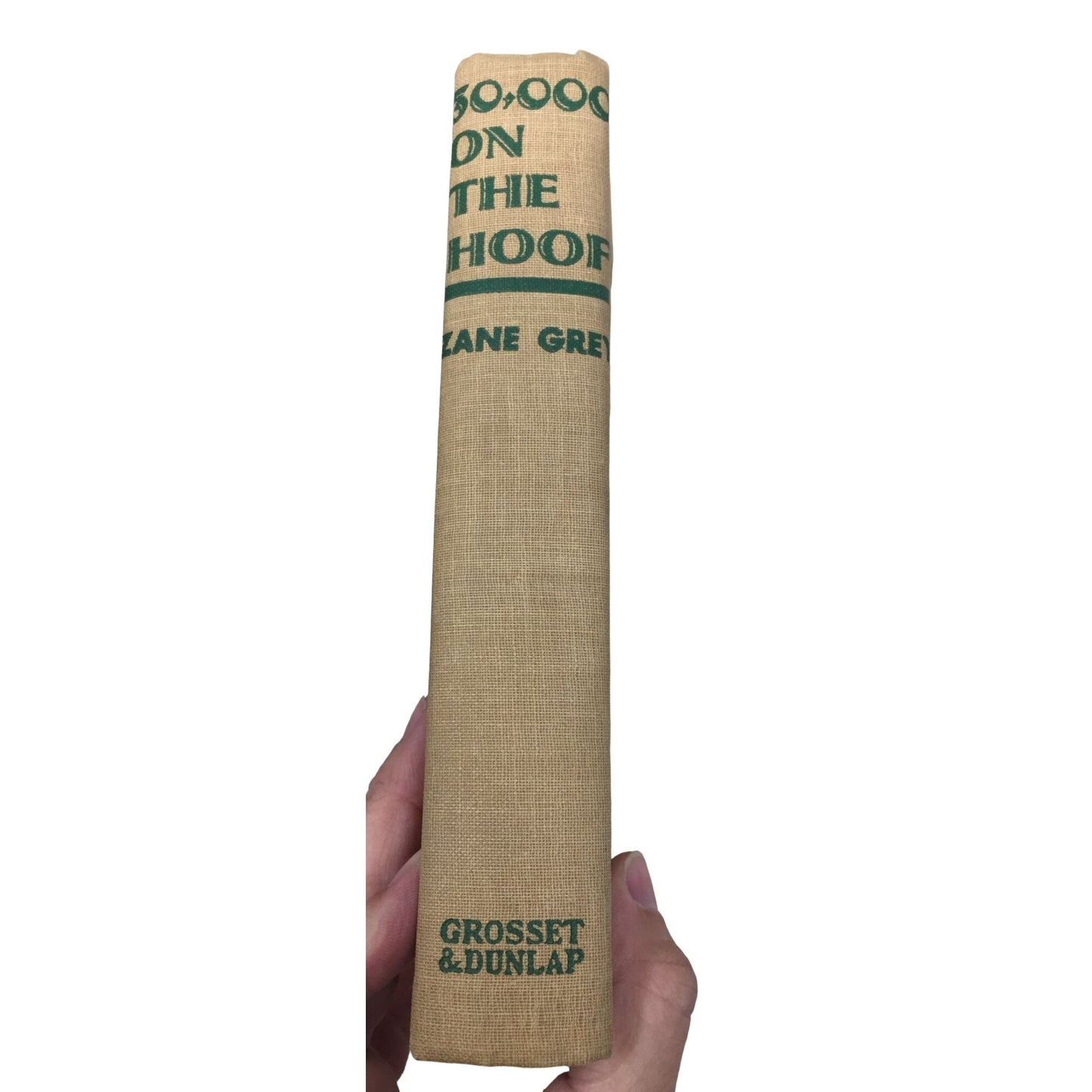 30,000 on the Hoof Hardcover Book by Zane Grey