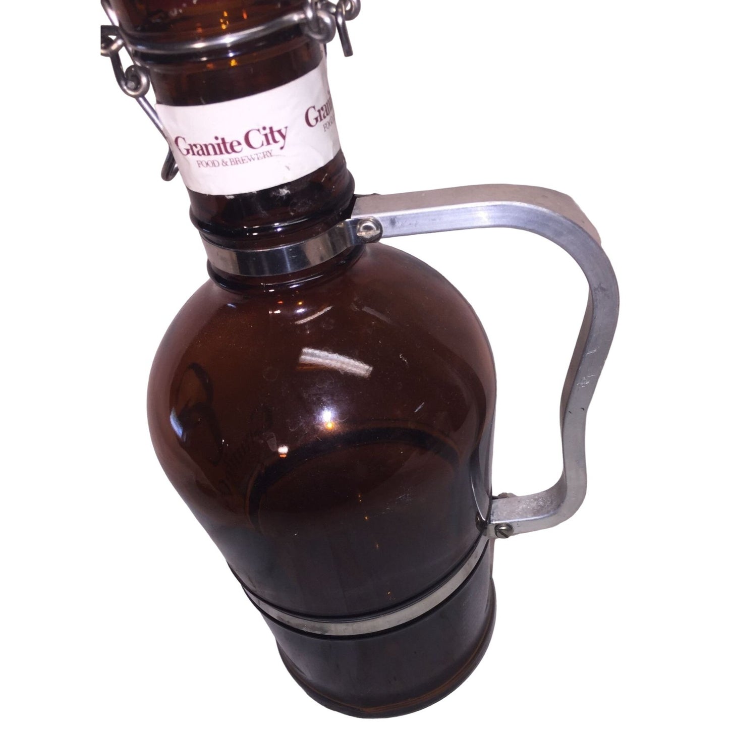 Granite City Beer Growler Bottle - Great Style - Metal Handle