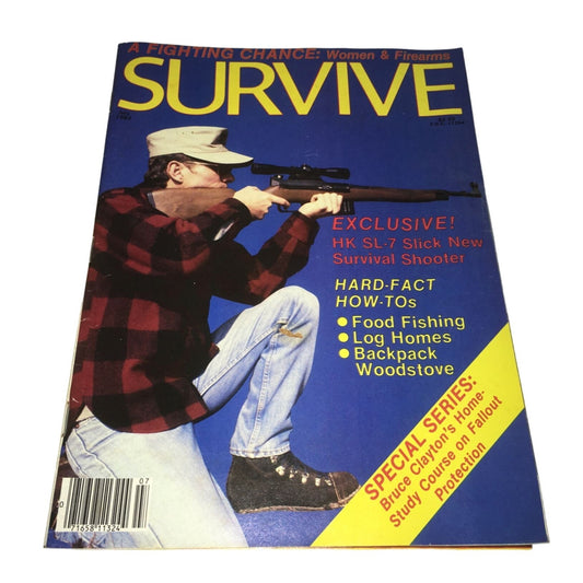 Vintage July 1983 Volume 3 Issue 4 SURVIVE Magazine