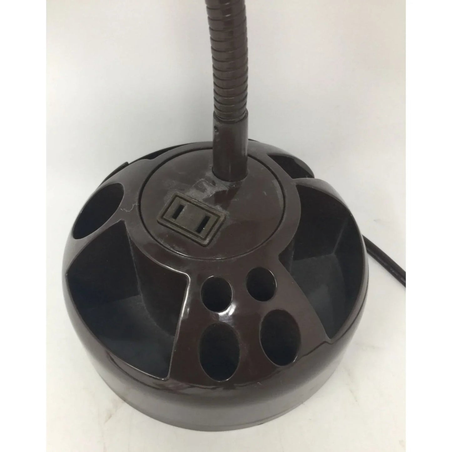 Adjustable Brown Metal Corded Table/Desk Lamp (working) - A+ Stuff - Lighting - A+ Stuff