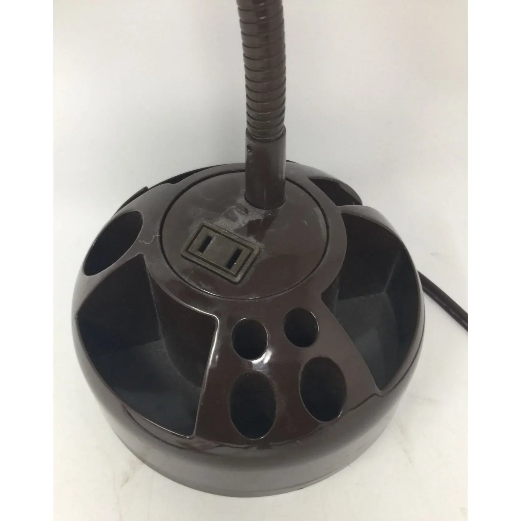 Adjustable Brown Metal Corded Table/Desk Lamp (working) - A+ Stuff - Lighting - A+ Stuff