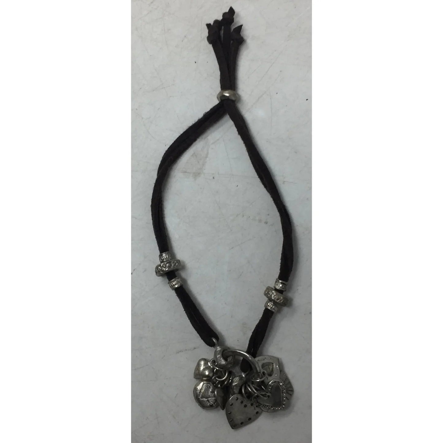 Adjustable Women's Bracelet with Heart Charms on it - A+ Stuff - Bracelet - A+ Stuff