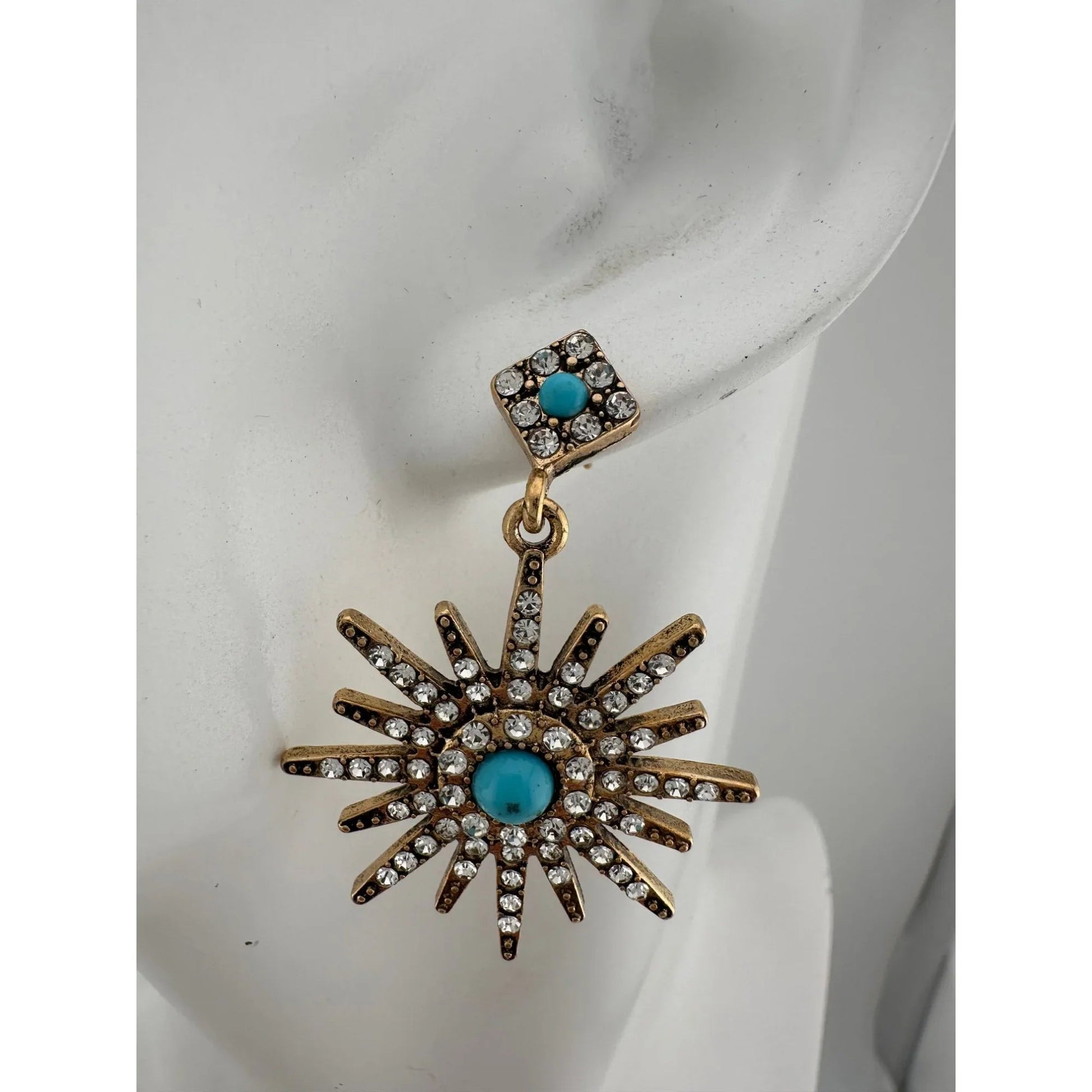 ADORNIA Women's Beautiful Rhinestone Dangle Earring (One size) - adornia - Earrings - A+ Stuff