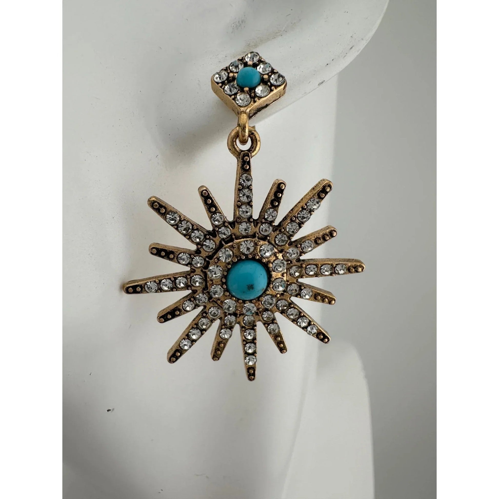 ADORNIA Women's Beautiful Rhinestone Dangle Earring (One size) - adornia - Earrings - A+ Stuff