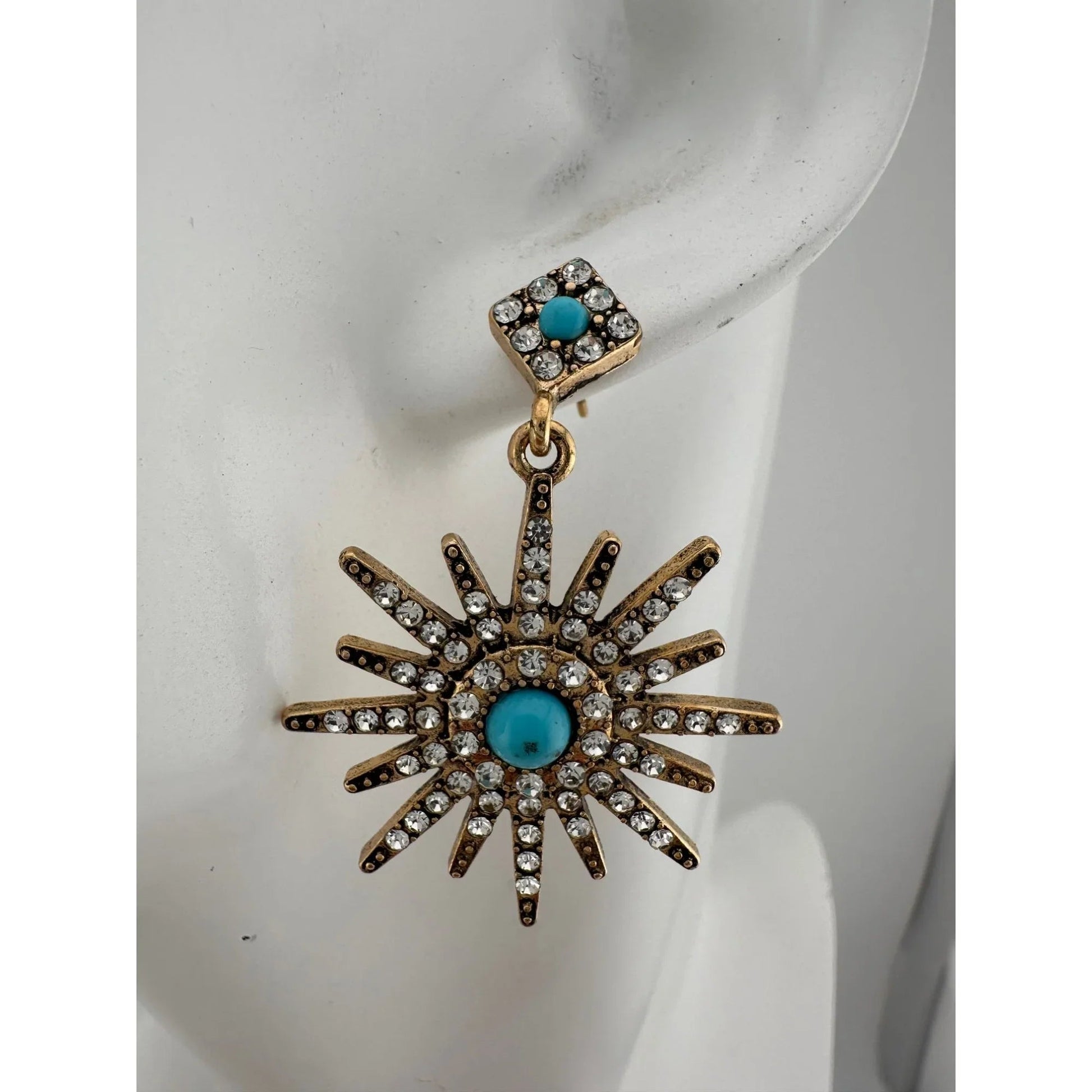 ADORNIA Women's Beautiful Rhinestone Dangle Earring (One size) - adornia - Earrings - A+ Stuff