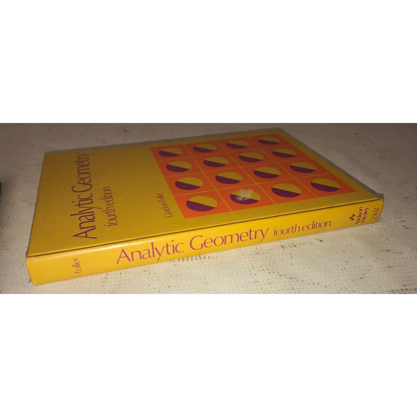 Analytic Geometry Hardcover Book 4th Edition by Gordon Fuller