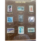 Vintage US Postage Stamps of Medicine Framed & Matted