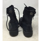 Blowfish Womens Black Boots w/ Laces and Buckles