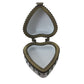 Small Miniature GANZ 25th Anniversary Trinket Heart Shaped Ring Box