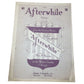 Afterwhile Song from the Victory Revue Vintage sheet music book - A+ Stuff - SHEET MUSIC - A+ Stuff