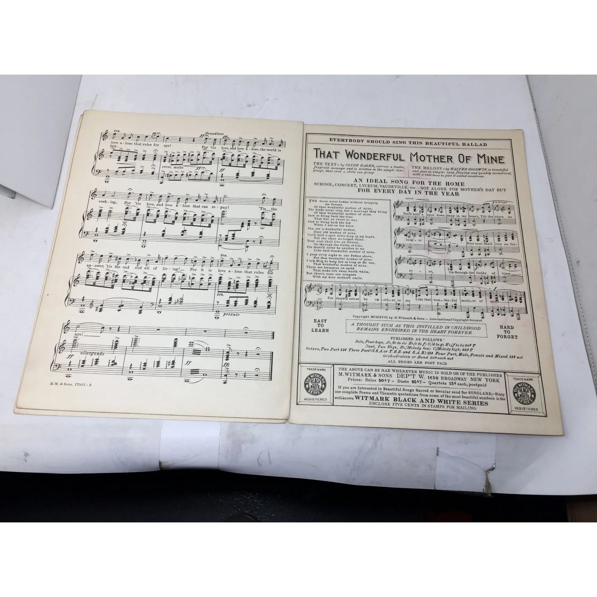 Ah! Sweet Mystery of Life (the dream melody) Sheet Music Book - A+ Stuff - SHEET MUSIC - A+ Stuff