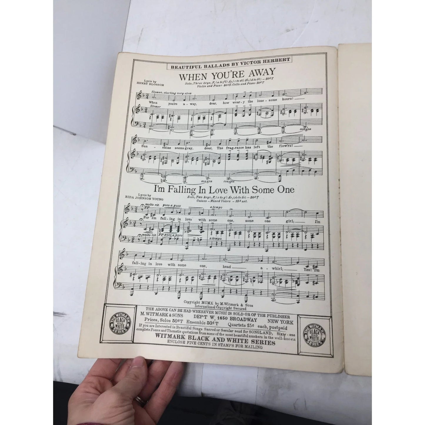 Ah! Sweet Mystery of Life (the dream melody) Sheet Music Book - A+ Stuff - SHEET MUSIC - A+ Stuff